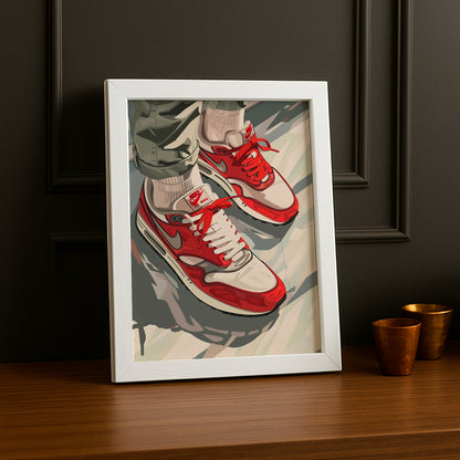 Cadre Photo Nike - Air Max Rouge