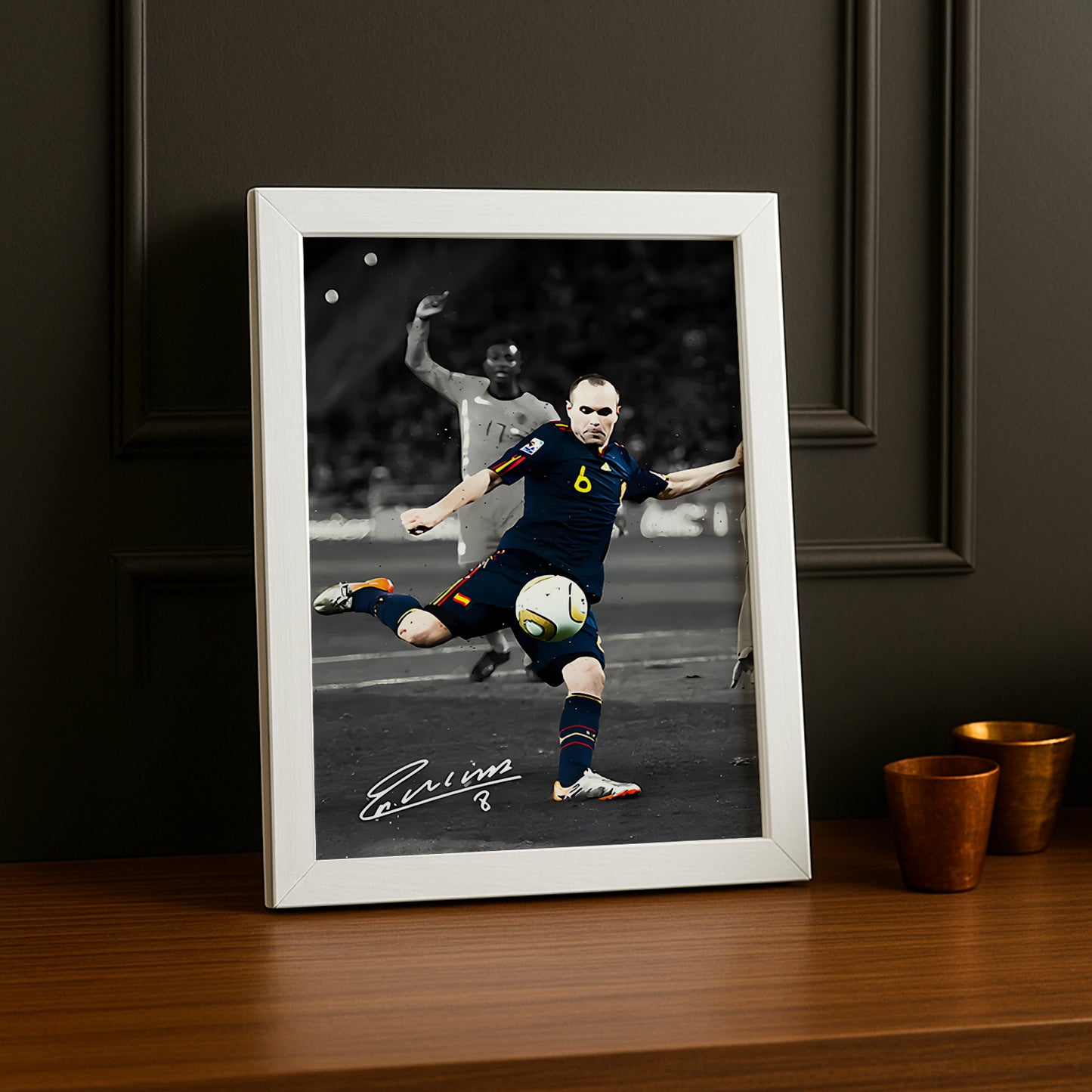 Cadre photo de Andrés Iniesta