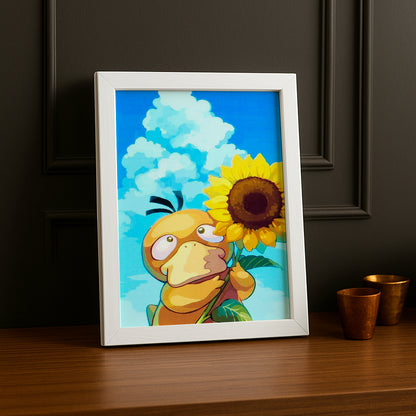 Cadre Photo Pokémon - Psykokwak Tournesol