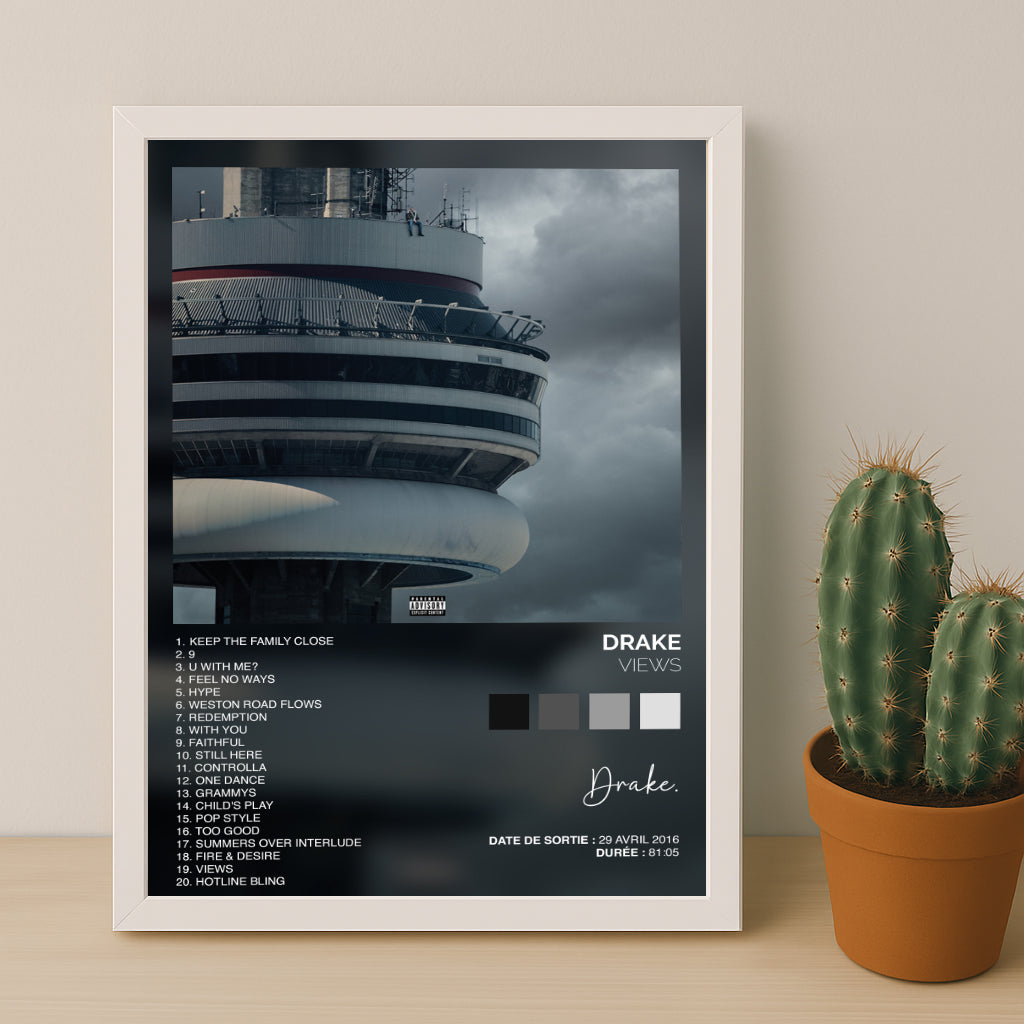 Poster Drake - Album Views