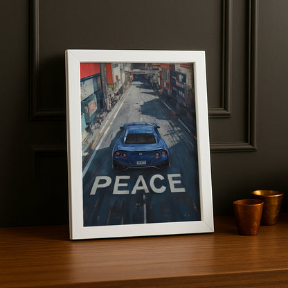 Nissan GT-R - Poster