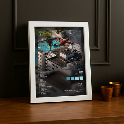 Poster SCH - Album Rooftop