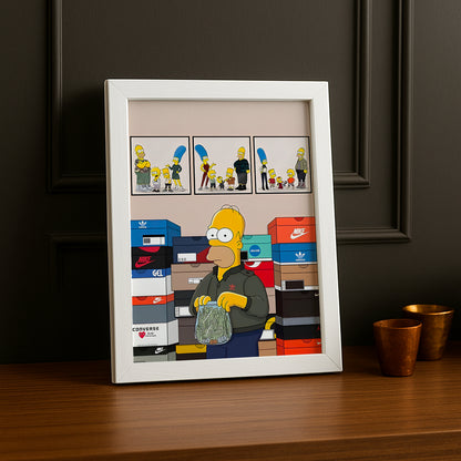Poster Nike Homer Simpson