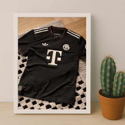 Poster Maillot Football - Bayern Munich Extérieur 25-26