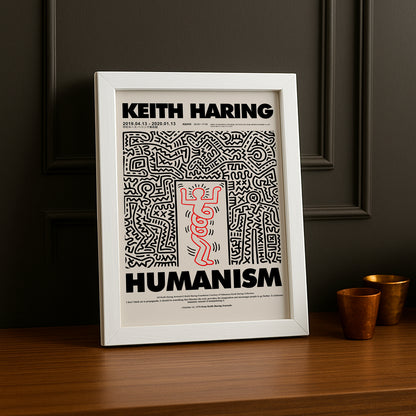 Cadre photo Keith Haring