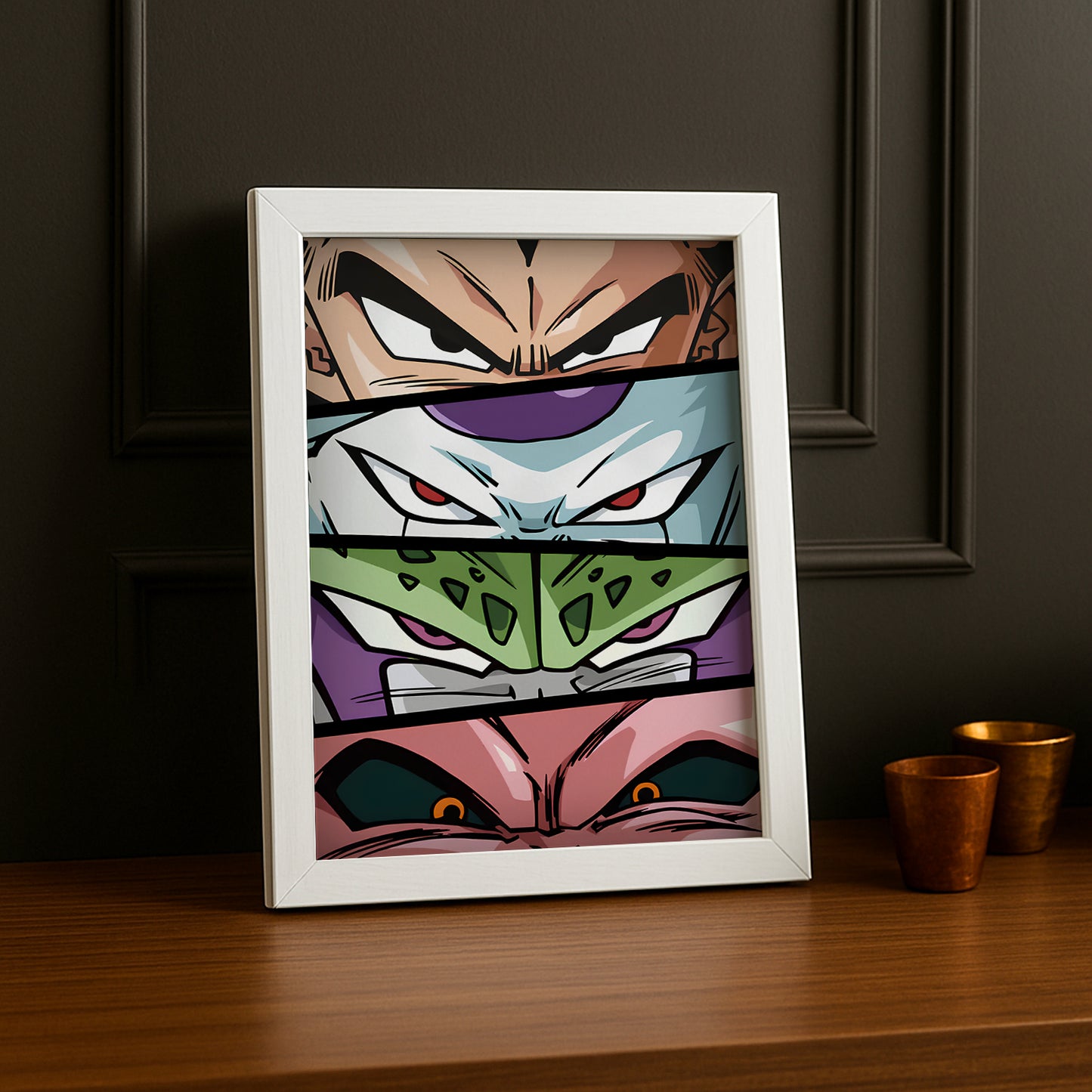 Poster Dragon Ball Z - Eyes Villians DBZ