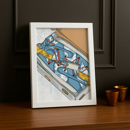 Poster Nike Sneakers box
