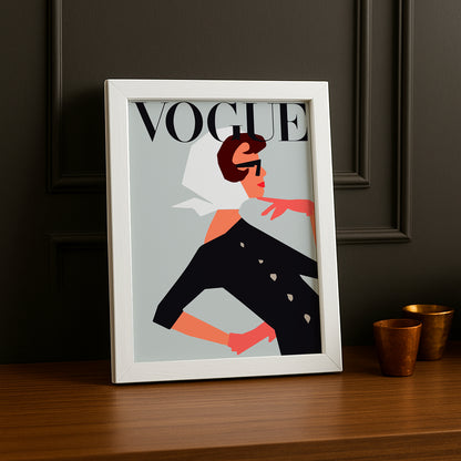 Cadre photo Vogue - Foulard