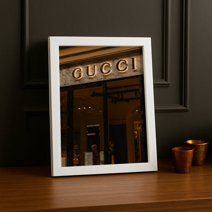 Cadre Photo Gucci - Devanture Gold