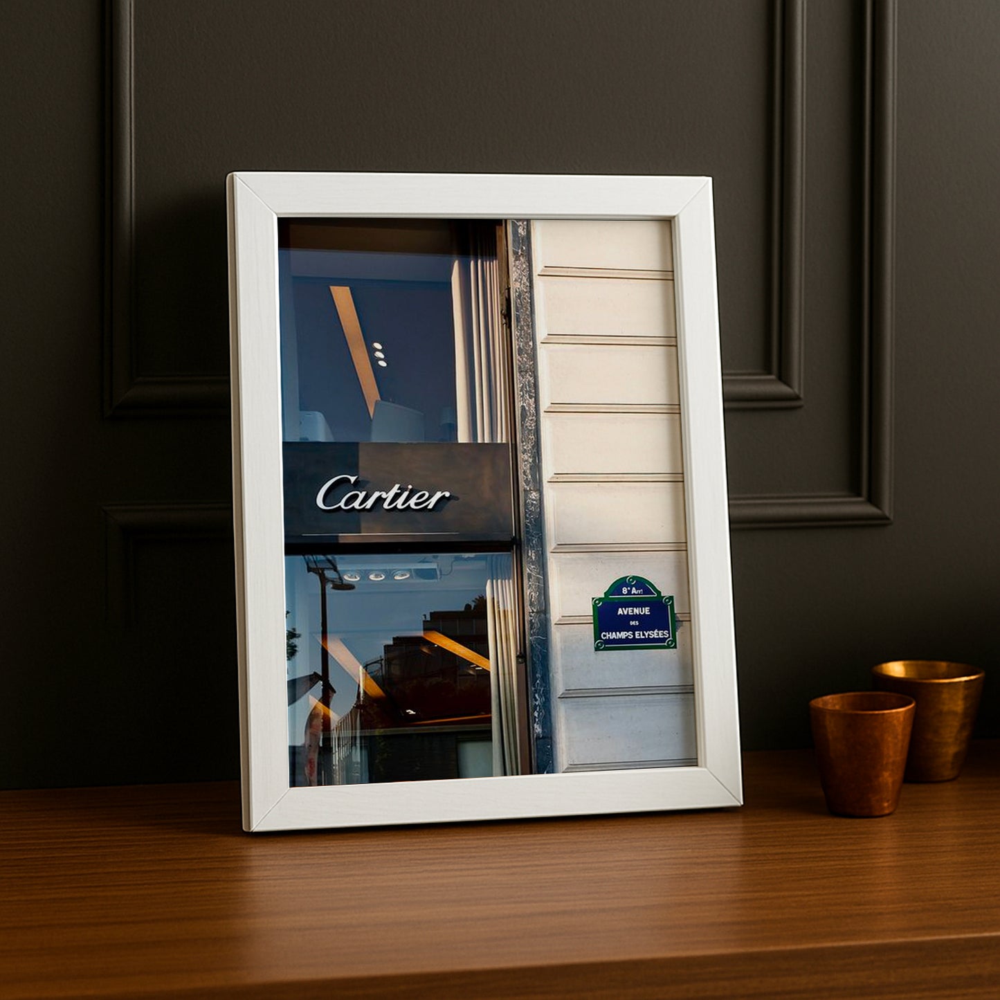Cadre photo Cartier - Champs Elysées