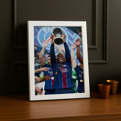 Poster d'Ousmane Dembélé Paris Saint-Germain