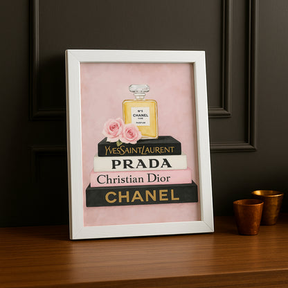 Cadre photo Mode - Livres N°5