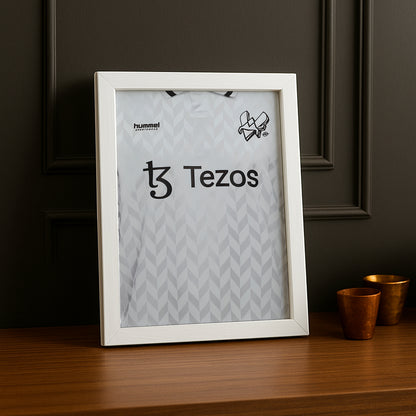 Cadre photo Team Vitality maillot blanc