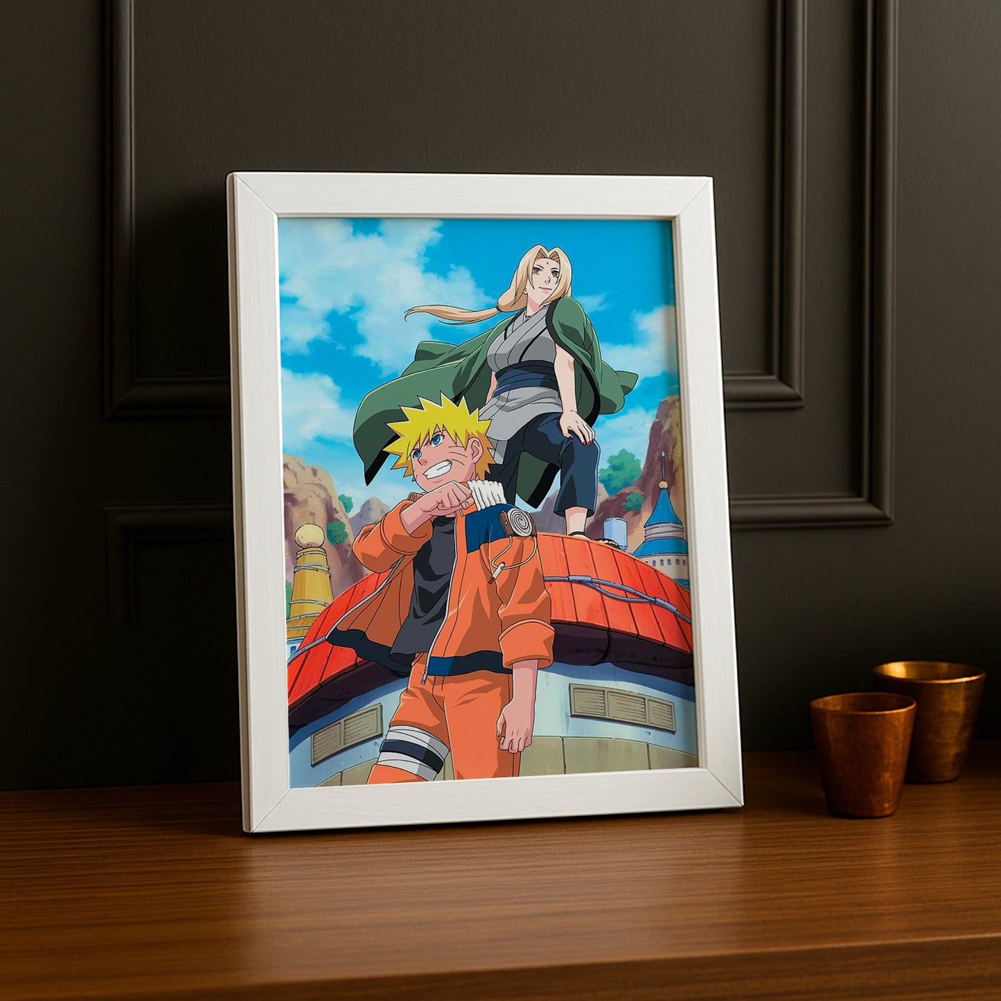 Cadre Photo Naruto - Naruto and Tsunade