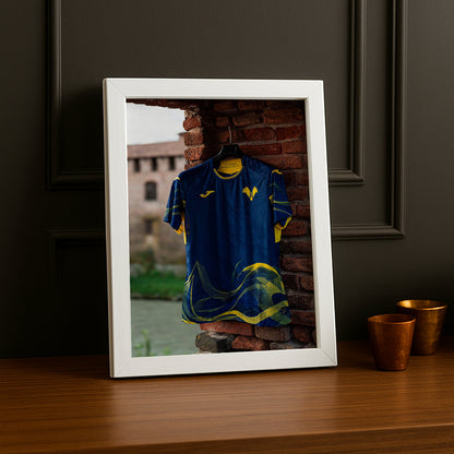 Poster Maillot Football - Hellas Verona Kit 25-26