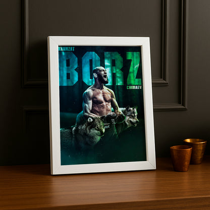 Cadre photo Khamzat Chimaev Borz UFC