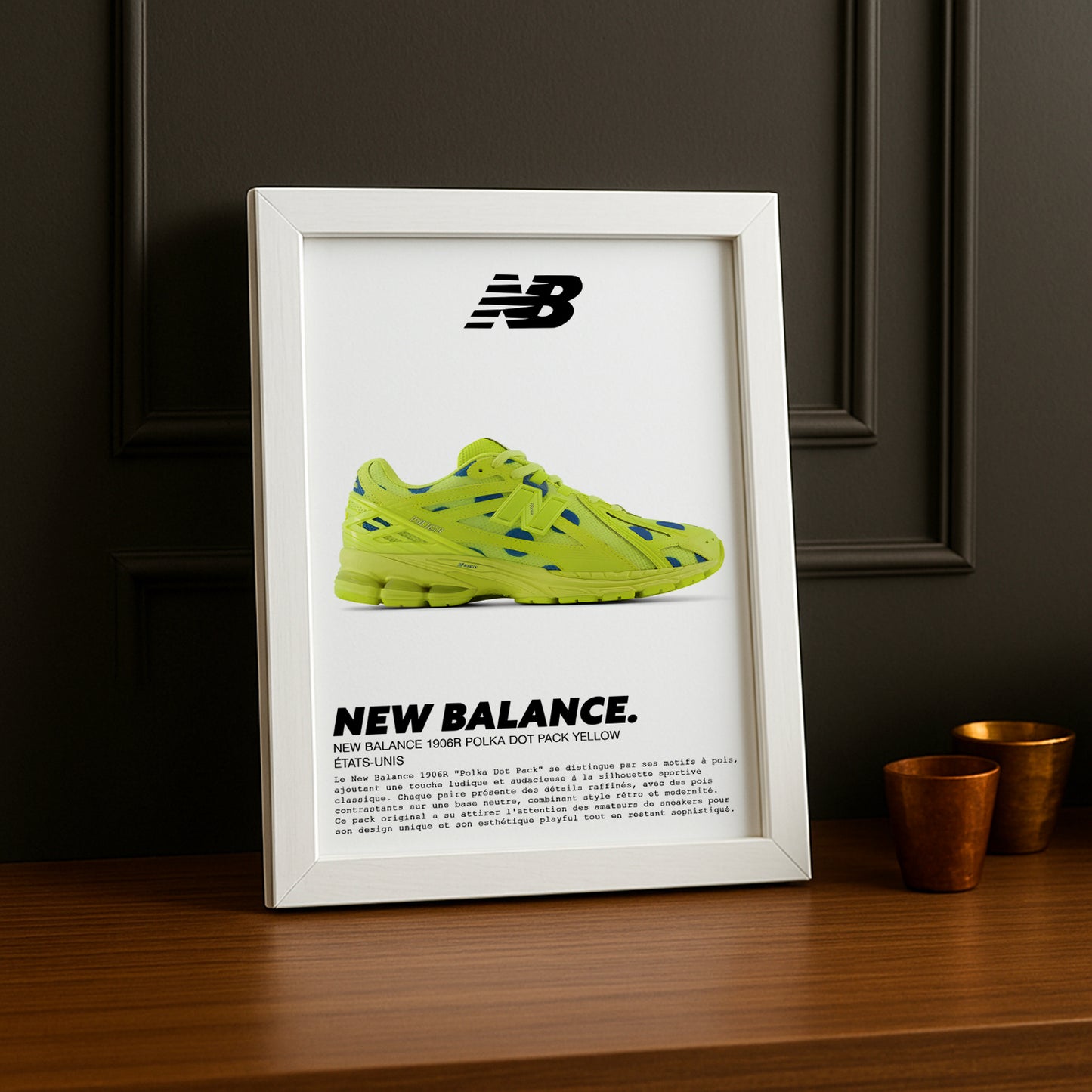Cadre photo New Balance 1906R Polka Dot Pack Yellow