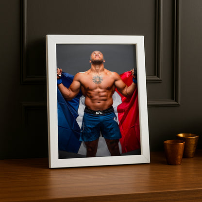 Cadre photo UFC - Ciryl Gane France