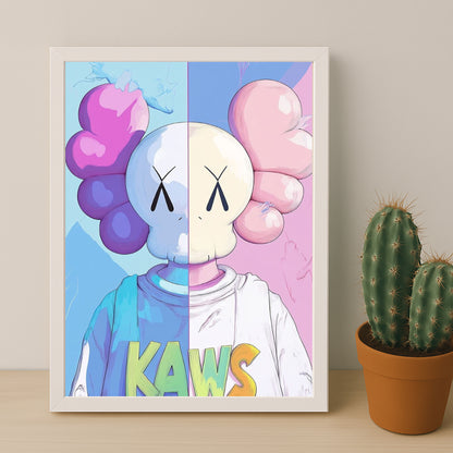 Poster Kaws - Companion T-Shirt