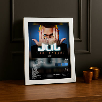 Poster Jul - Album La zone en personne
