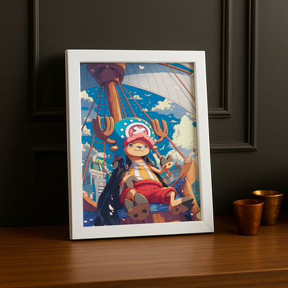 Cadre photo Chopper One Piece