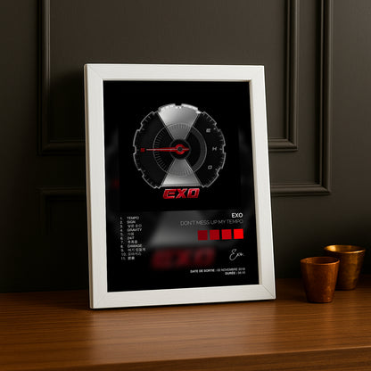 Cadre Photo K-Pop - Exo Don't mess up my tempo