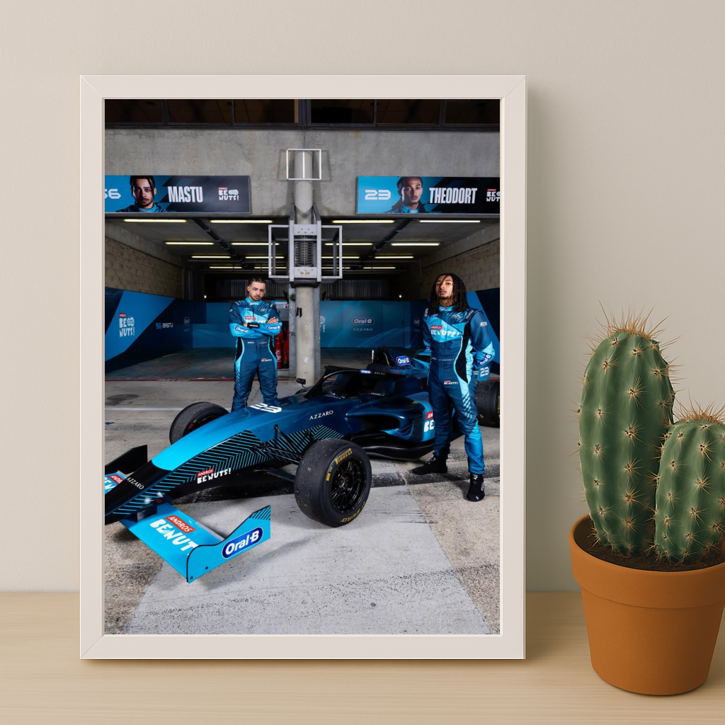 Poster encadrée GP Explorer - Écurie BeNuts Theodort x Mastu