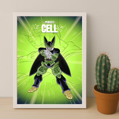 Poster Dragon Ball Z - Perfect Cell DBZ