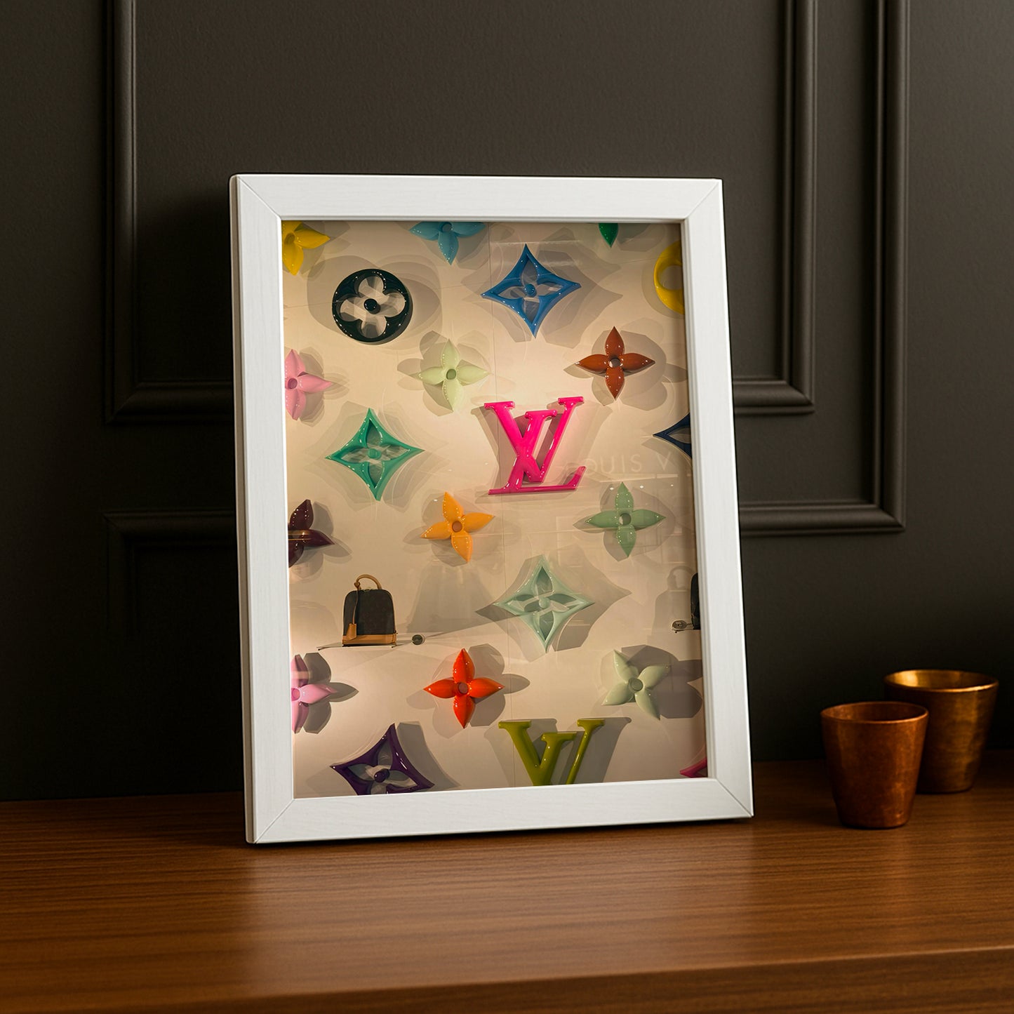 Cadre photo Louis Vuitton - Monogram Wall
