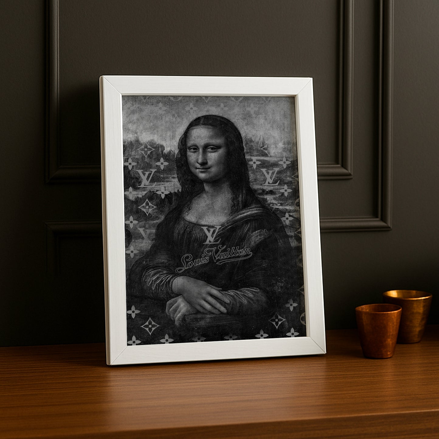 Cadre photo Louis Vuitton - Mona Lisa