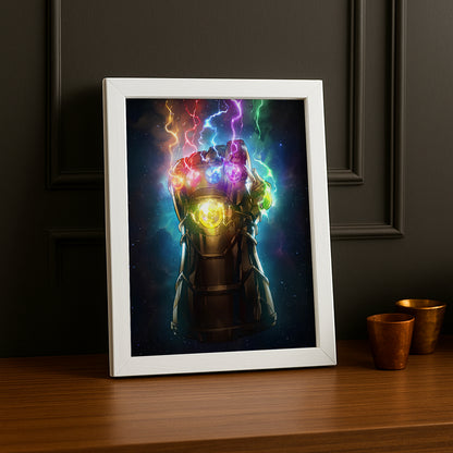 Cadre photo main de Thanos Marvel