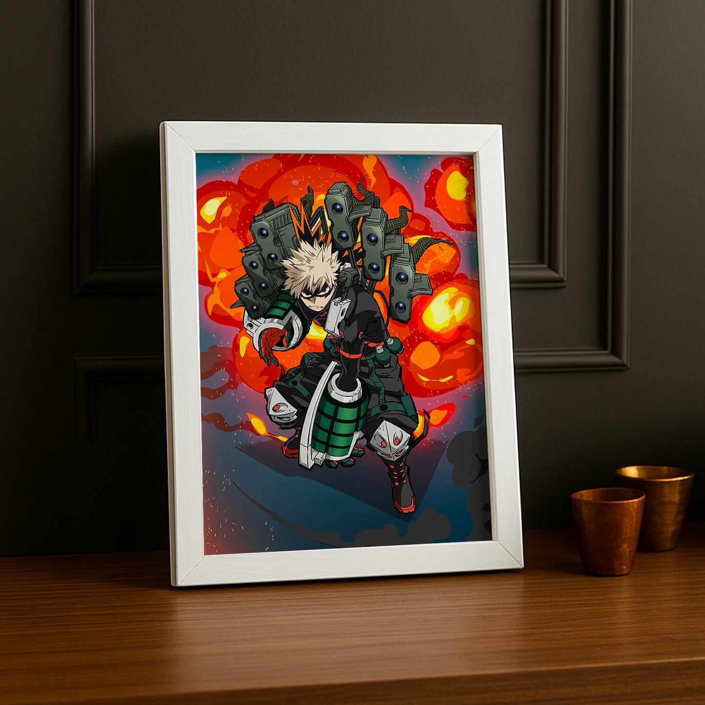 Cadre Photo My Hero Academia - Bakugo Explosive