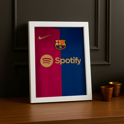 FC Barcelona 2025 Trikot-Fotorahmen