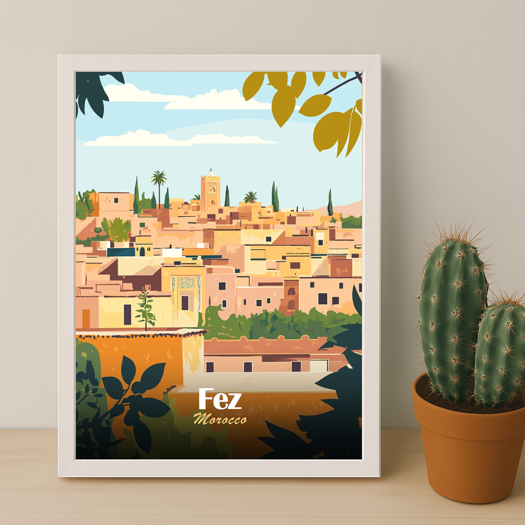 Fez Maroc - Poster
