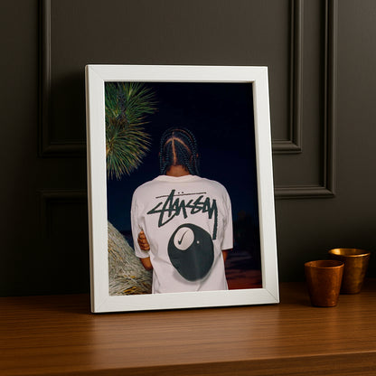 Cadre photo Stüssy t-shirt