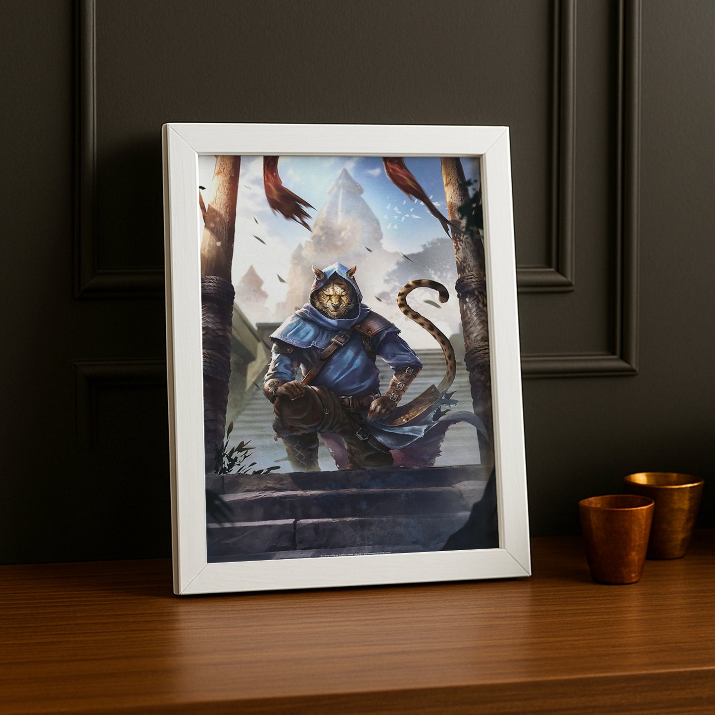 Cadre Photo Skyrim - Khajiit