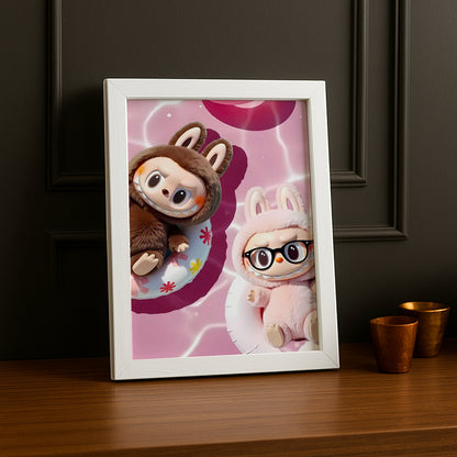 Poster Labubu - Summer Chill