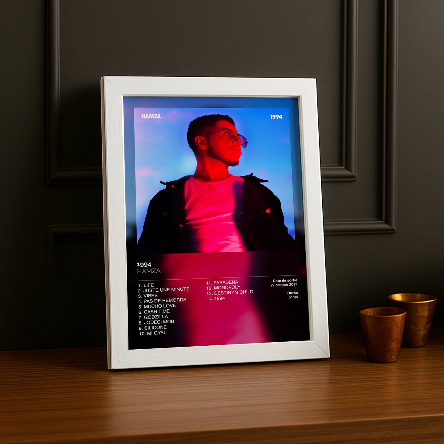Cadre photo 1994 Hamza
