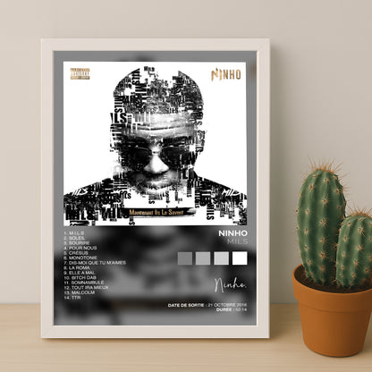 Poster Ninho - Album M.I.L.S