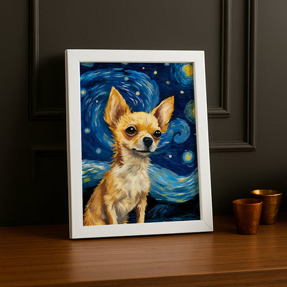 Cadre Photo Chien - Chiwawa illustration