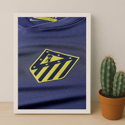 Cadre photo - Maillot Atletico Madrid 25-26