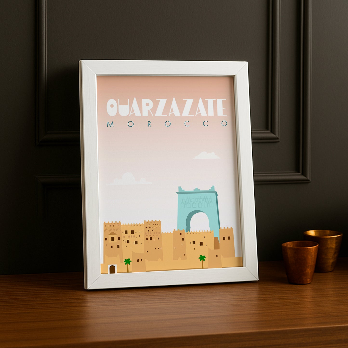 Ouarzazate Maroc - Cadre photo