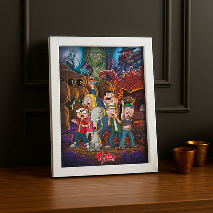 Cadre Photo American Dad - Halloween