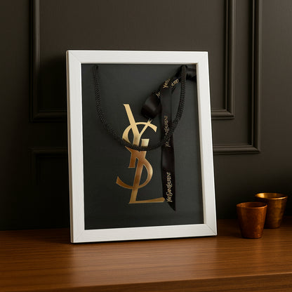 Cadre photo Yves Saint Laurent - Sac Gold