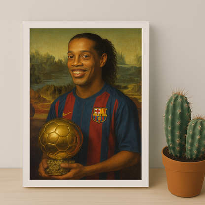 Poster Ballon d'Or - Ronaldinho