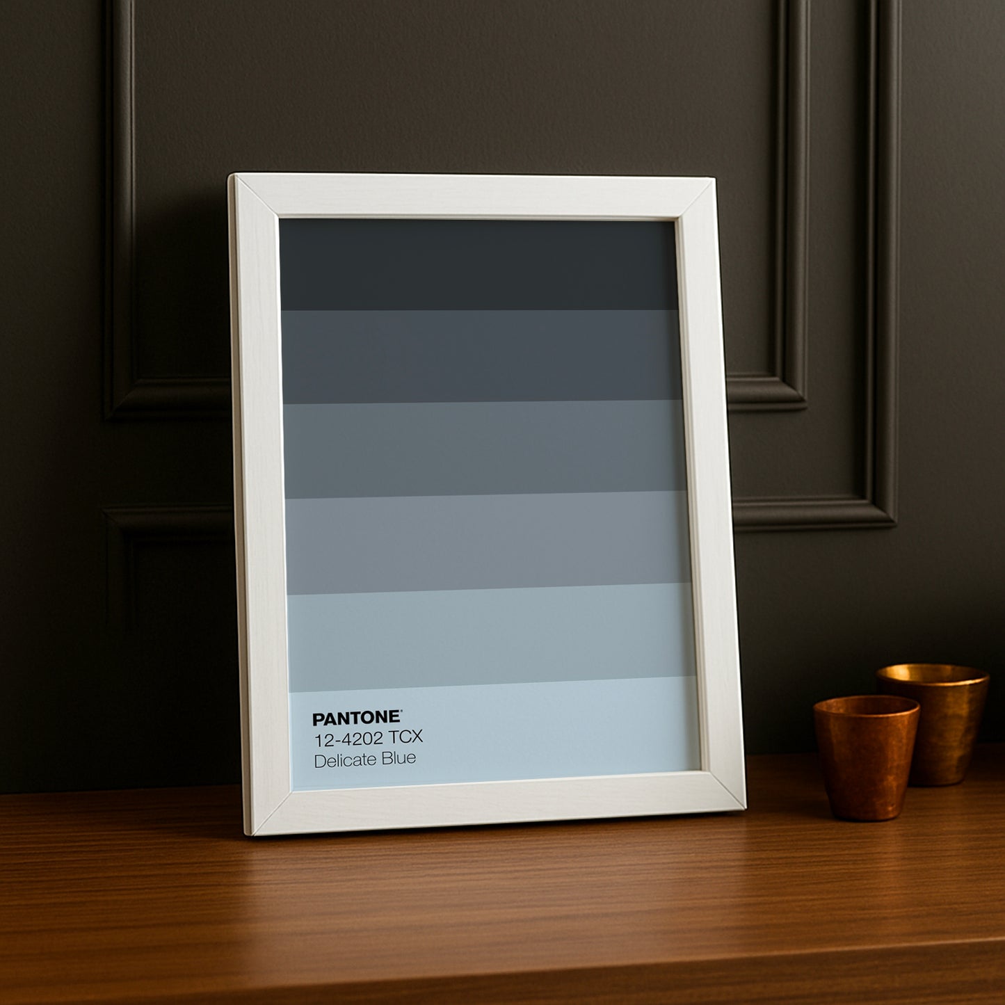 Cadre Photo Pantone Dégradé - Delicate Blue
