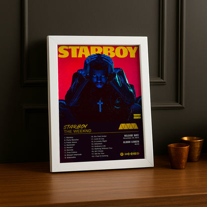 Cadre photo Starboy The Weeknd