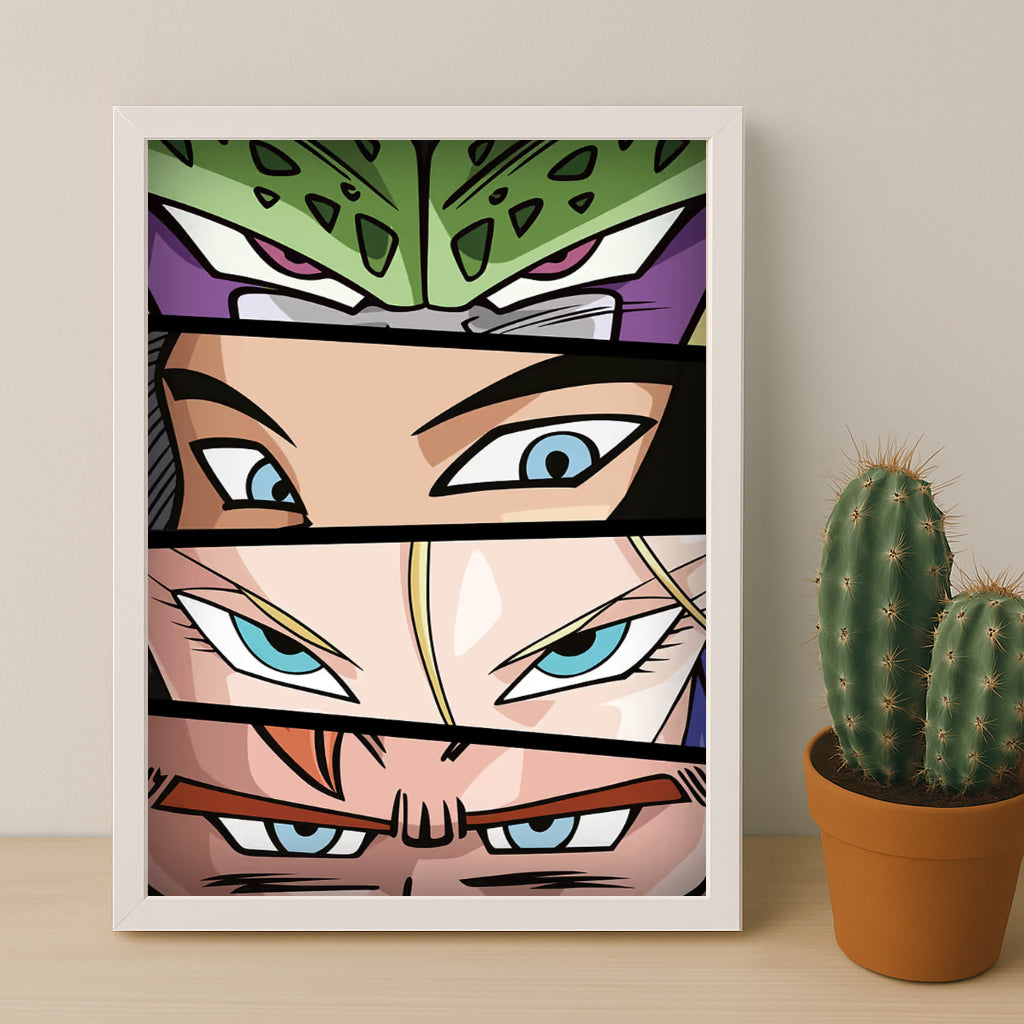 Poster Dragon Ball Z - Eyes Androids