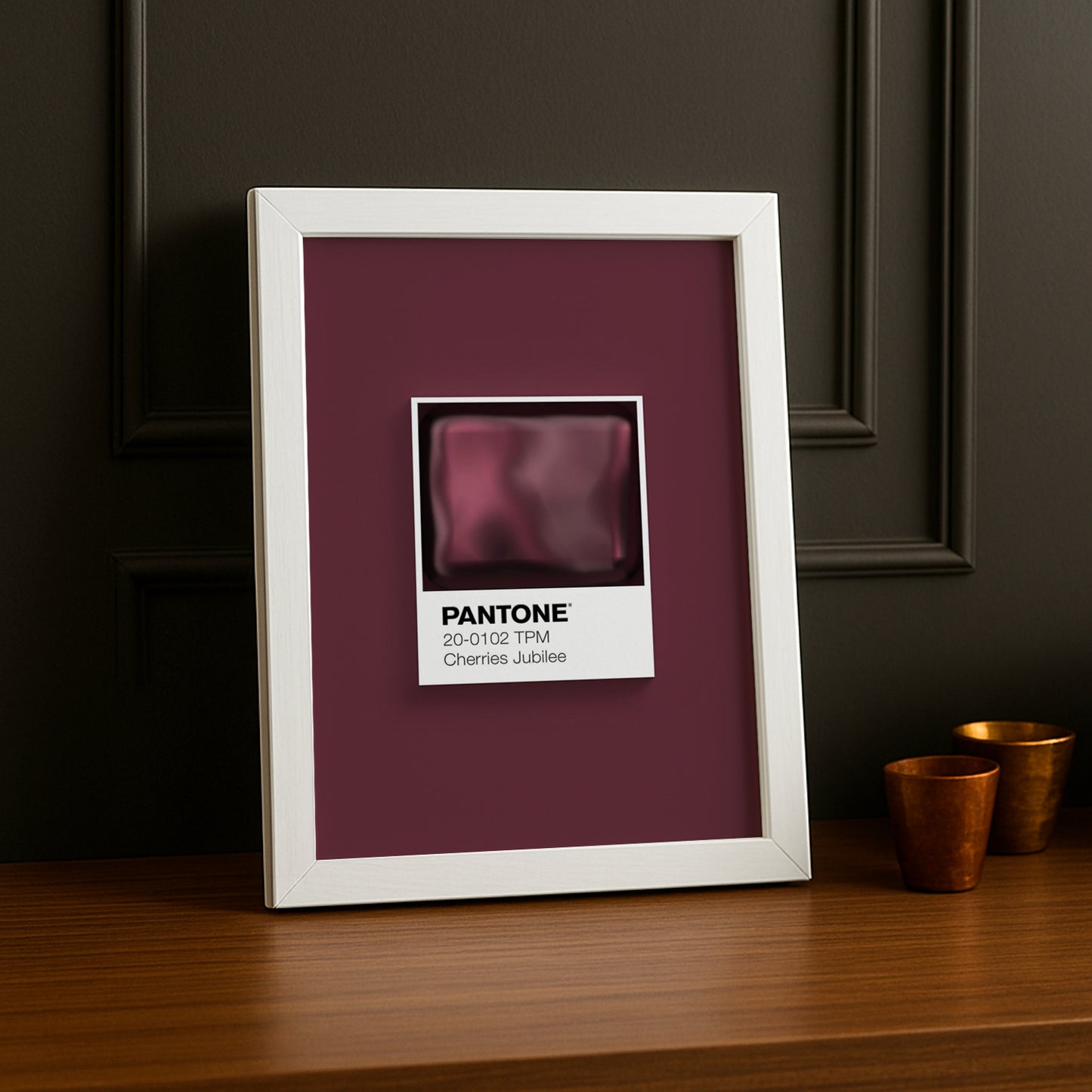 Cadre Photo Pantone Étiquette - Cherries Jubilee