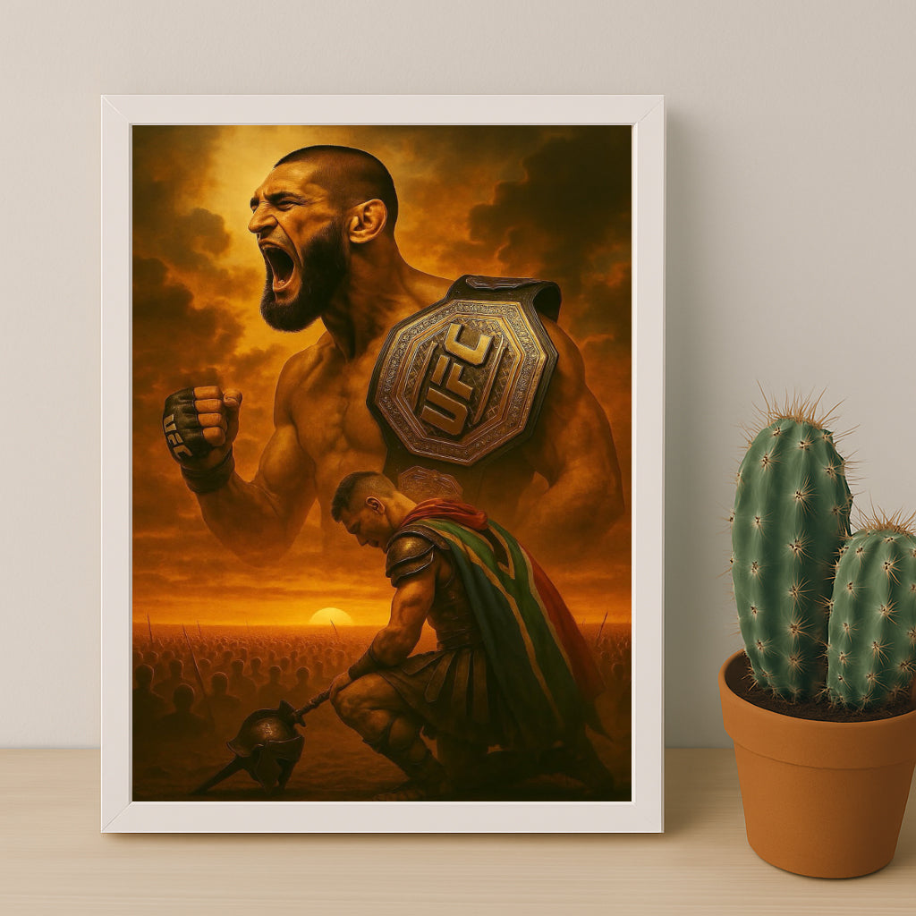 Poster UFC - Khamzat Chimaev Champion